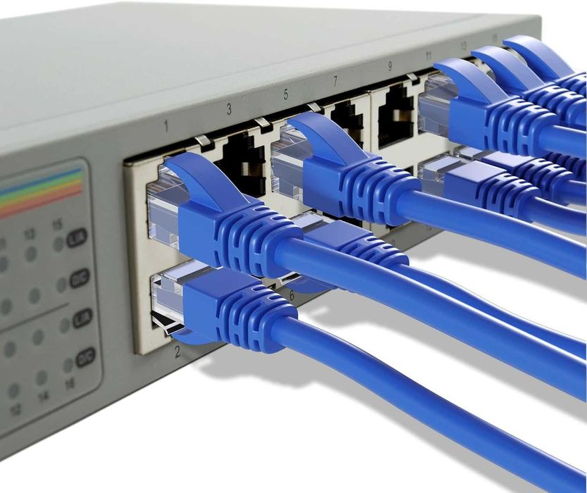 Ficha Conector Rj45 Cat 6 UTP para cabo de red Internet Wifi