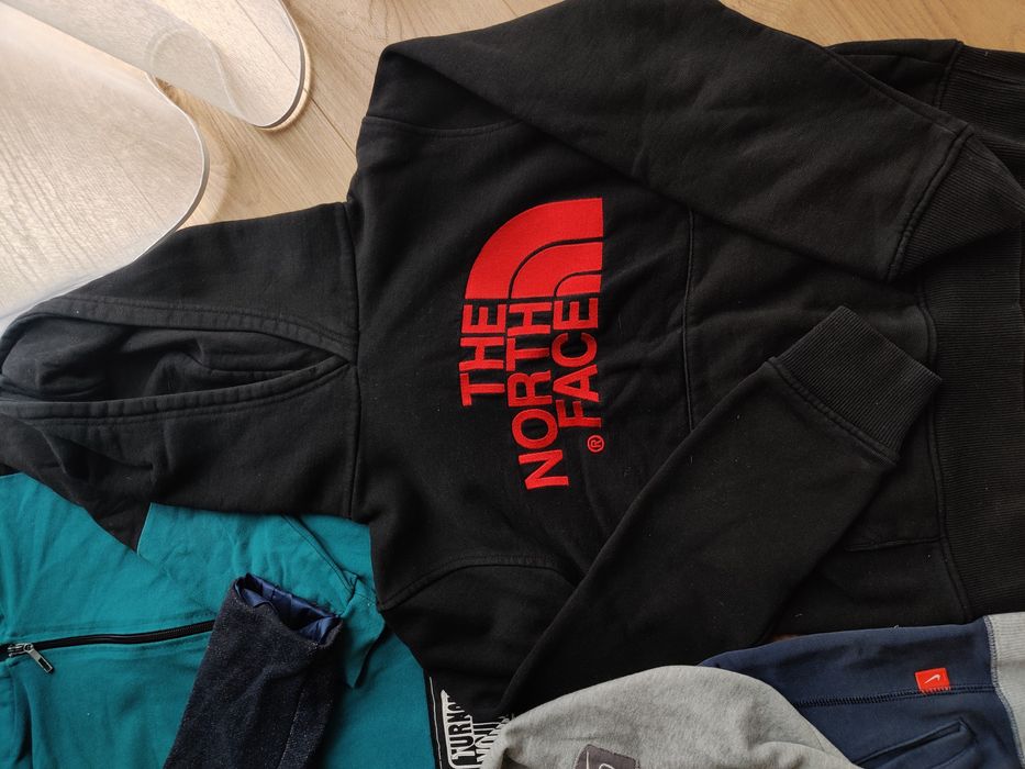 6 bluz chłopięcych roz 128 Nike, the north face, crocodrillo, Reserved