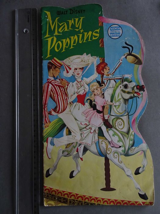 Rare APR Portuguese Magazine Agency Book - Mary Poppins