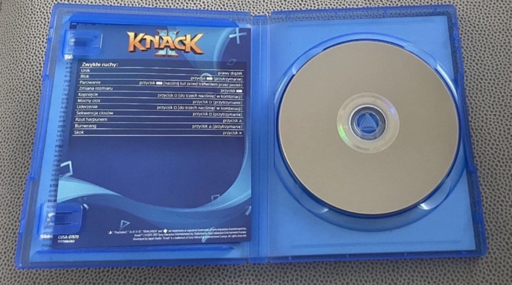Gra, płyta PS4 KNACK