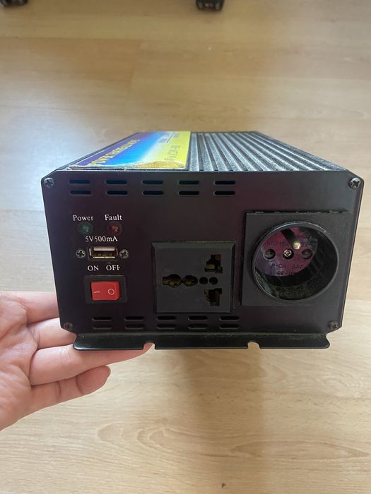 Conversor de Corrente Onda Modificada 24V