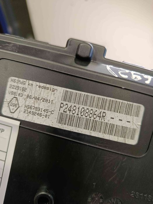 Quadrante / painel de instrumentos RENAULT Kangoo Express (FW0/1_)