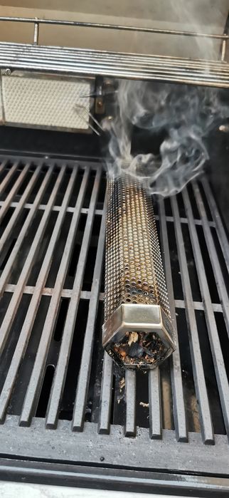 Генератор горячего холодного копчения труба дымогенератор гриля WEBER