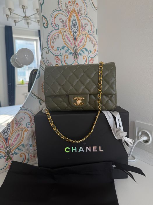 Сумка chanel з натуральної шкіри