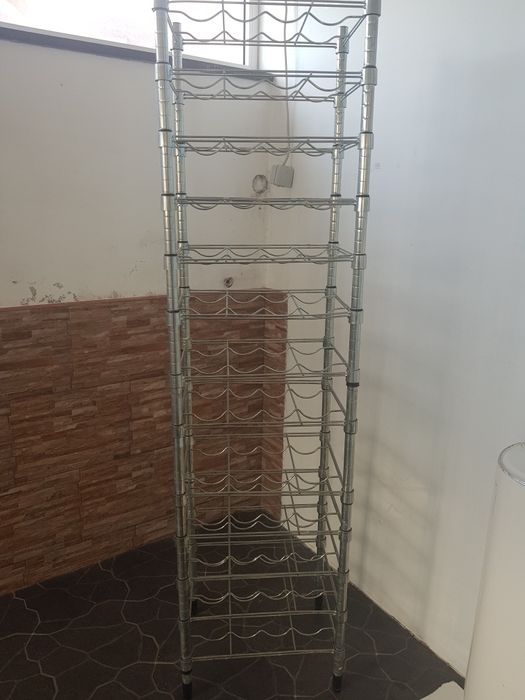 Estante garrafeira suporte para 52 garrafas