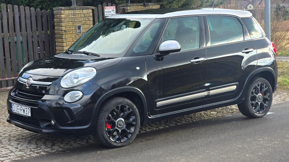 Fiat 500L Zadbany Fiat 500L, najbogatsza wersja wyposażenia,2015,panorama,