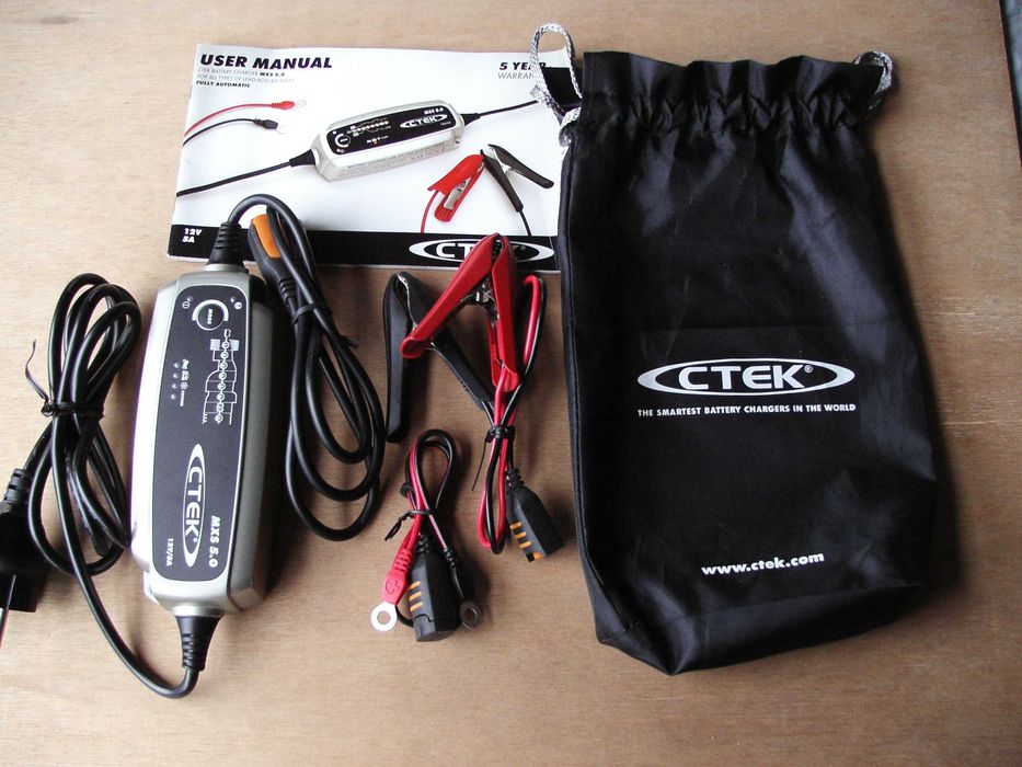 Najlepsza ładowarka-prostownik CTEK MXS 5,0 - oryginalna szwedzka