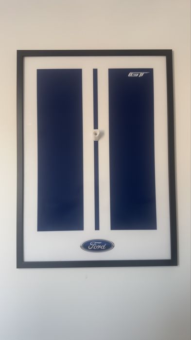 Quadro em Acrilico com Moldura para LEGO Technic 2022 Ford GT 42154