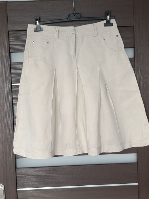 Beżowa spódnica Reserved rozmiar 38