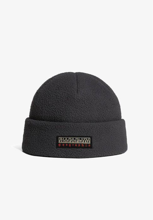 Шапка чоловіча Napapijri rock beanie np0a4i4ph981 сіра нова оригінал флісова