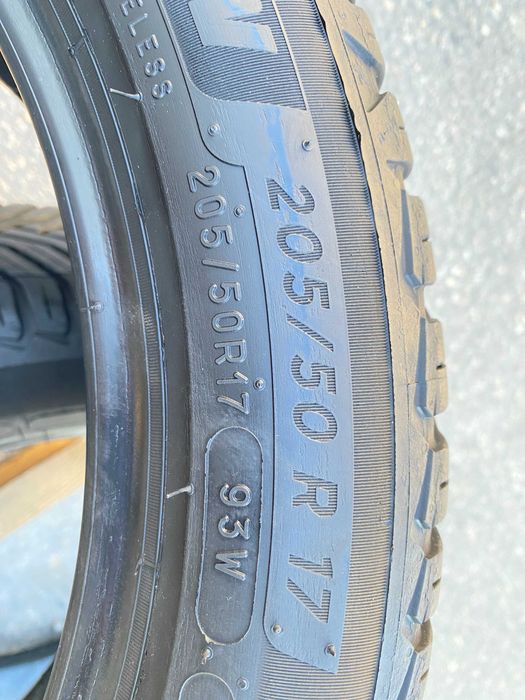 Летняя резины Michelin 205.50.17 Пара Cклад резины