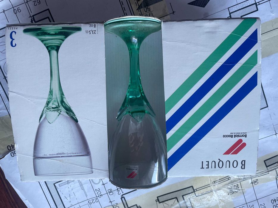 Bormioli Rocco Bouquet Szkło kolorowe włoskie