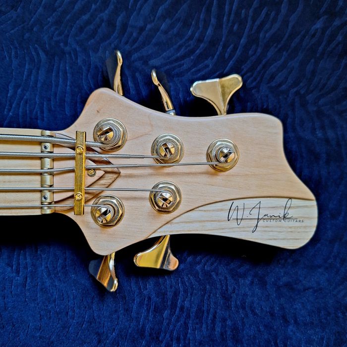 Gitara basowa, 5 strun, bas, lutnicza