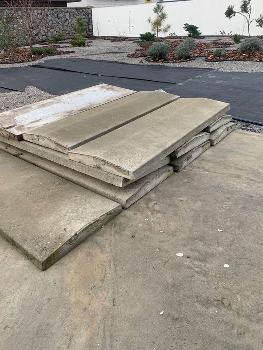 Бетонные парапеты для забора бу