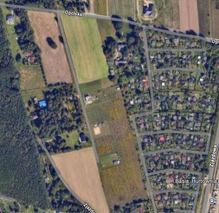 Działka budowlana z warunkami zabudowy, Łódź Ul. Opolska