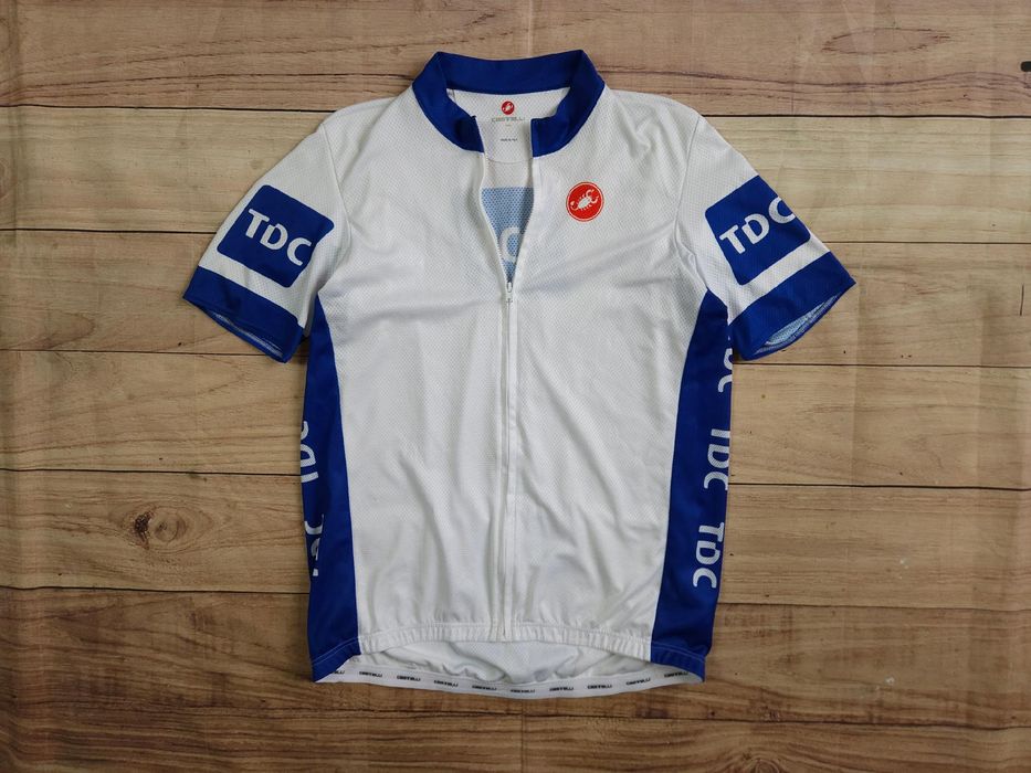 CASTELLI Koszulka Rowerowa TDC Full Zip Kieszeniami na Plecach r. XXL