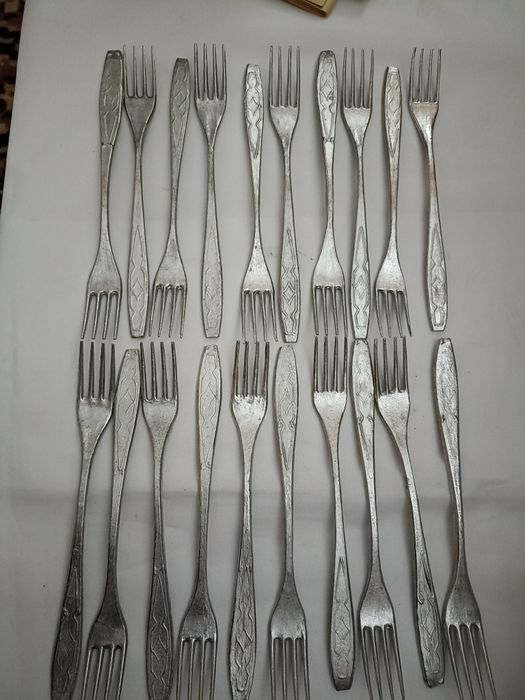 Виделки та ложки алюмінієві РС