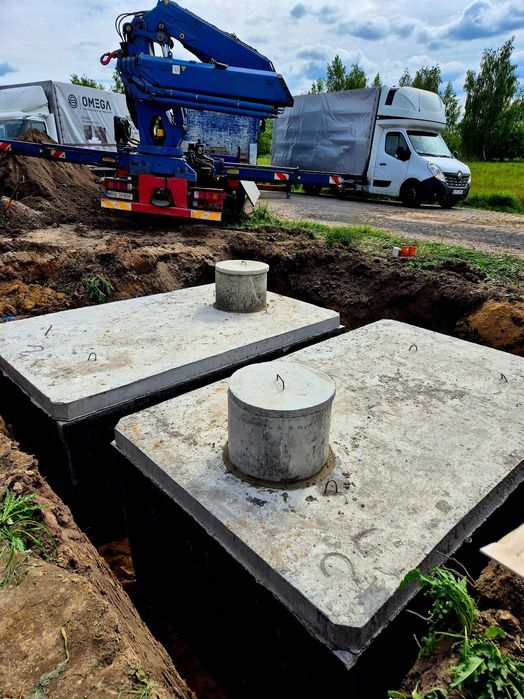 Szambo Betonowe Zbiornik Na Deszczówkę PIWNICA Kanał 10m3 Kamieńsk