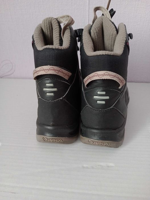 Buty trzewiki zimowe damskie Quechua na wąskie stopy rozmiar 37.