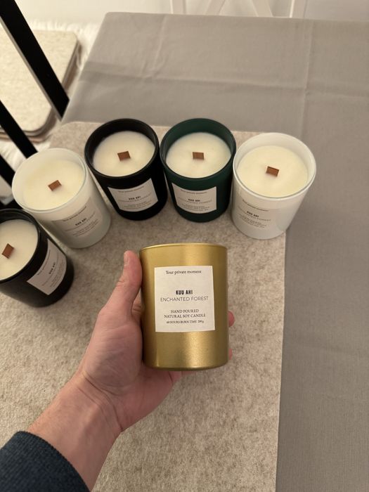 Świeczki sojowe 200g i 120g