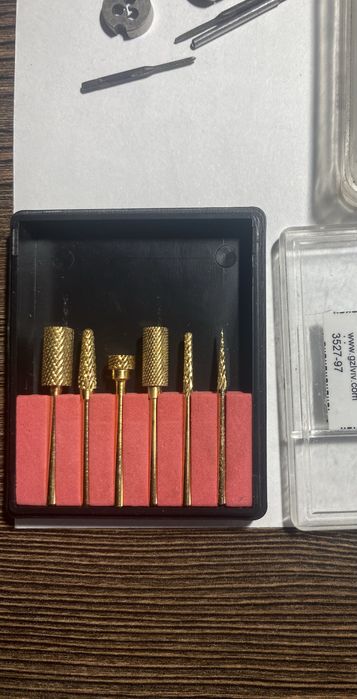 Ювелірні бори, фрези, натфель, напильник