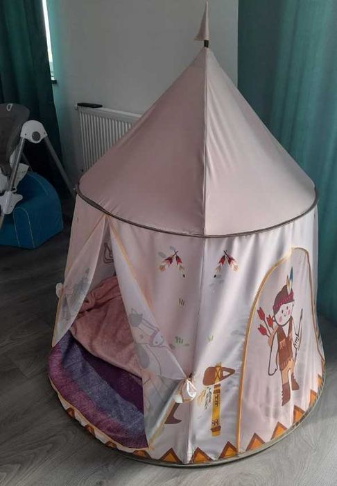 Namiot dla dzieci do domu domek indiański tipi zabawa PREZENT