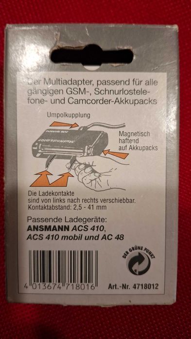 Carregador universal para baterias