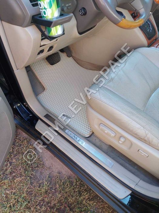 ‼️НА ВСІ СЕЗОНИ! EVA коврики в салон / Водійський / Передні / Комплект