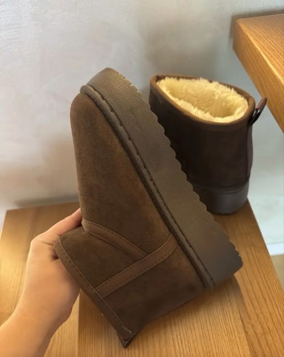 Угги нові в трендовому шоколадному кольорі