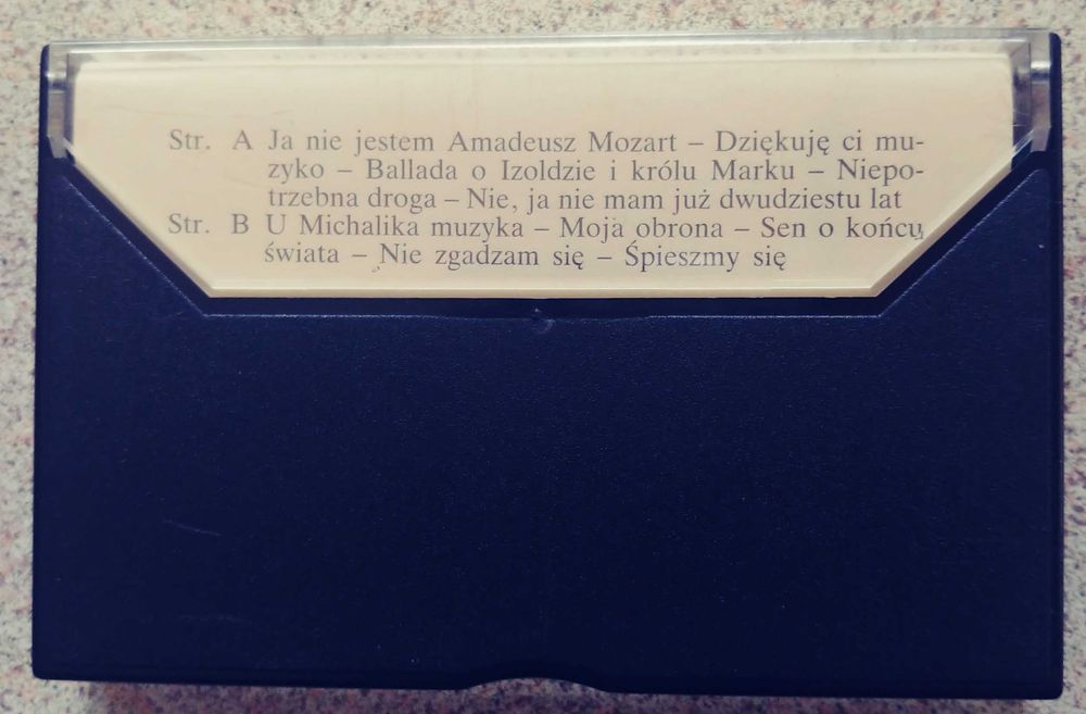 Kaseta magnetofonowa Leszek Długosz