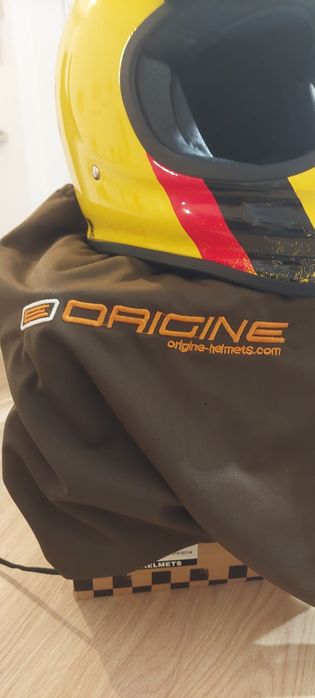 Capacete origine Virgo Danny Yellow