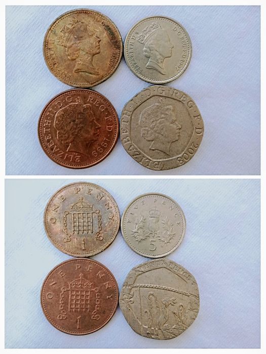 Moedas antigas internacionais