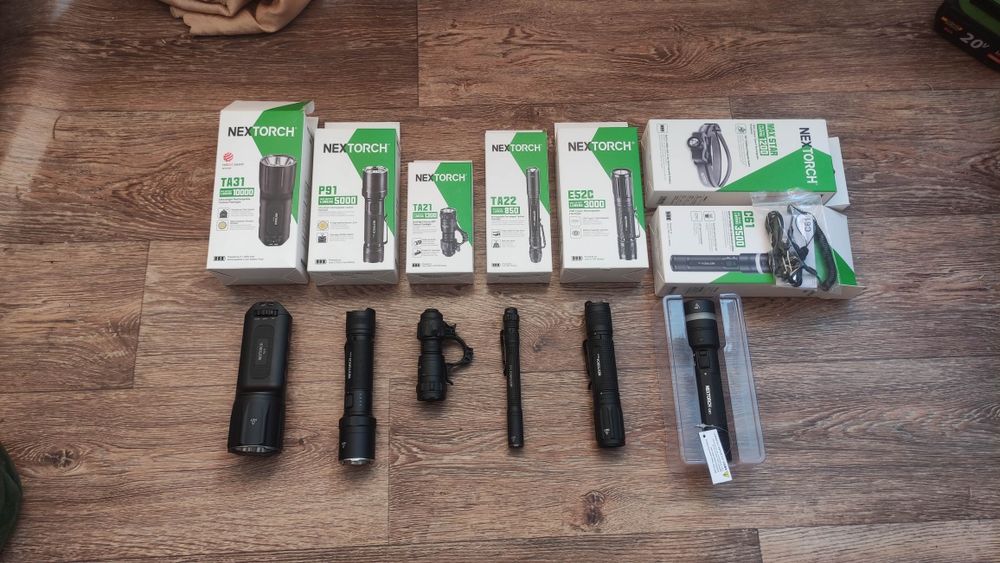 Фонари  Nextorch новые