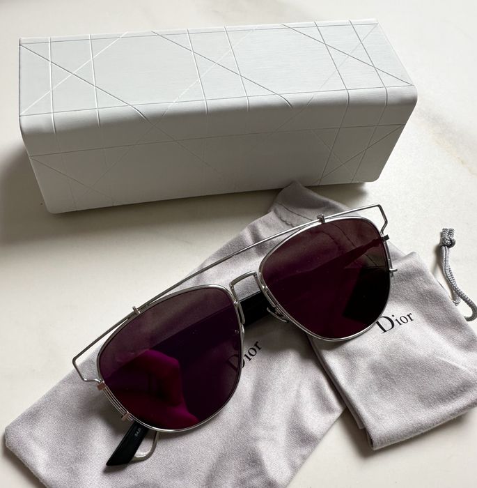 Okulary przeciwsłoneczne Dior Technologic pink hologram