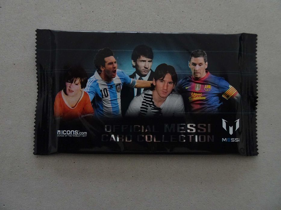 Carteira de cromos fechada Official Messi Card Collection