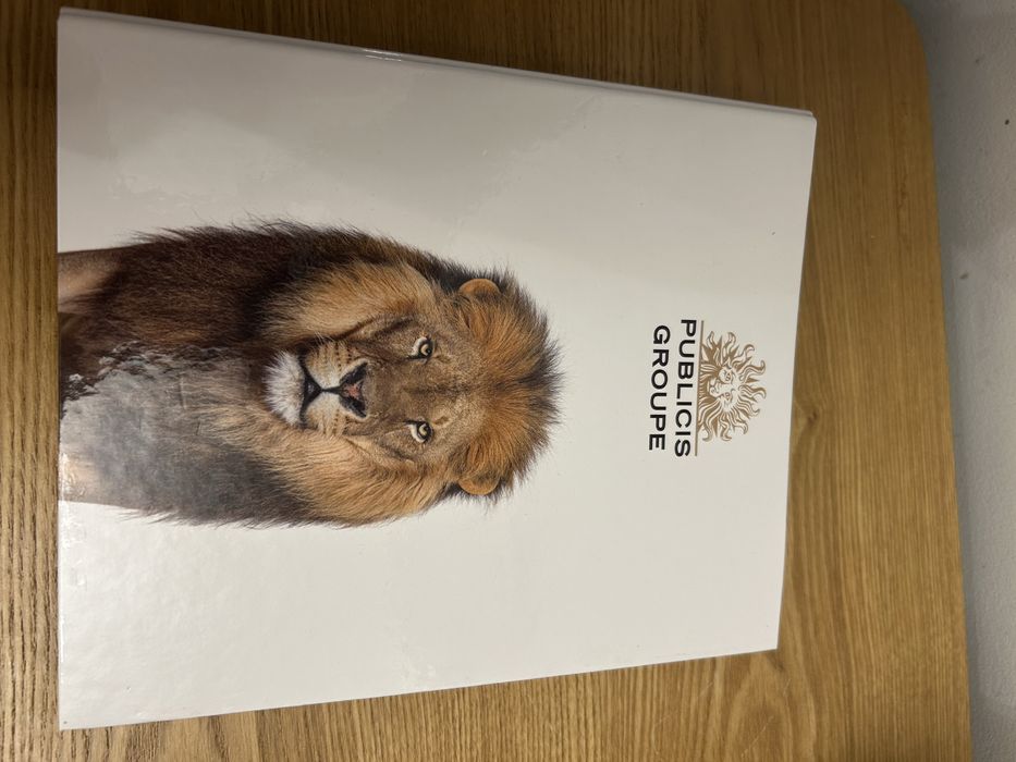 Notes / segregator Publicis Groupe – firmowy, elegancki, A5