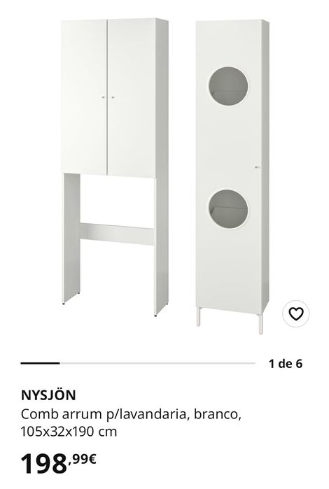NYSJÖN IKEA armário lavandaria