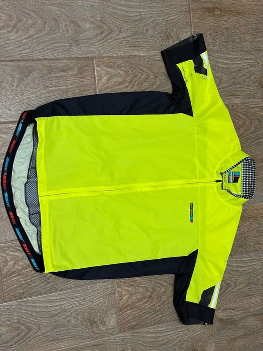 Madison Windstopper L-XL яркая непродуваемая велоджерси джерси