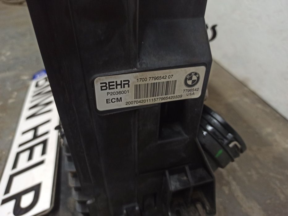 Радиатор Кассета Вентилятор Диффузор БМВ Е70 Е71 М57 Разборка BMW HELP