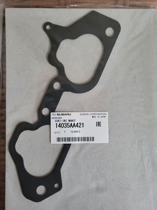 Прокладки впускного коллектора субару форестер sh