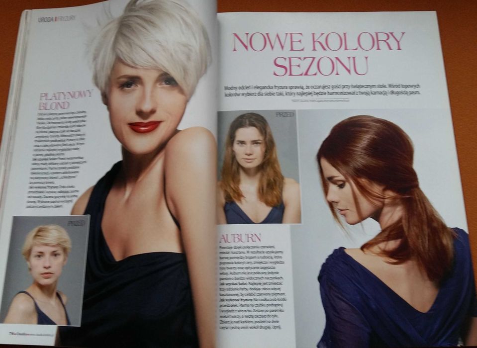 Claudia Nr 12/2015 czasopismo.Cugowscy, Wysoccy, Zborowscy.