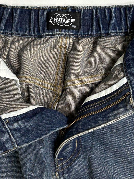 Джинси сині baggy faded jeans archive opium distressed джинсы синие