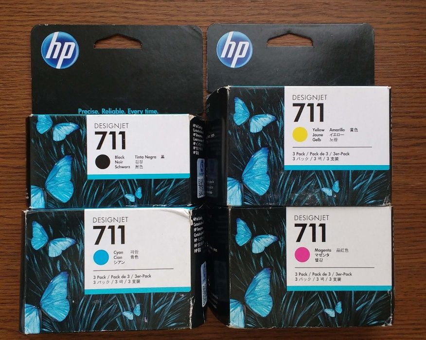 Картридж HP711 оригинал DesignJet T120, T520 C1Q10A