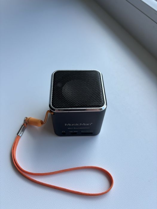 Колонка MusicMan Mini Soundstation. USB, Micro SD Card