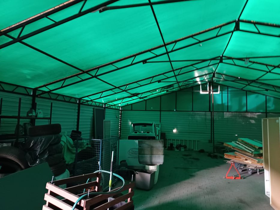 Całoroczna Hala Namiotowa 11,5 x 20,5 m | Blacha Trapezowa | H=4,17m | Magazyn