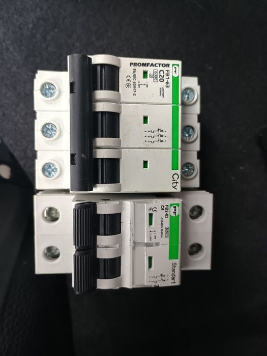 Автомат АВ 2000 3/40А D Промфактор (FB2D3040)