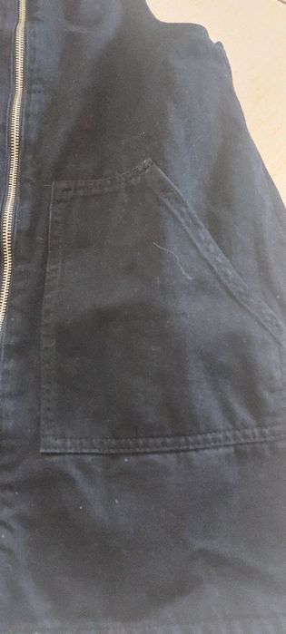 Spudnica dzinsowa rozpinana