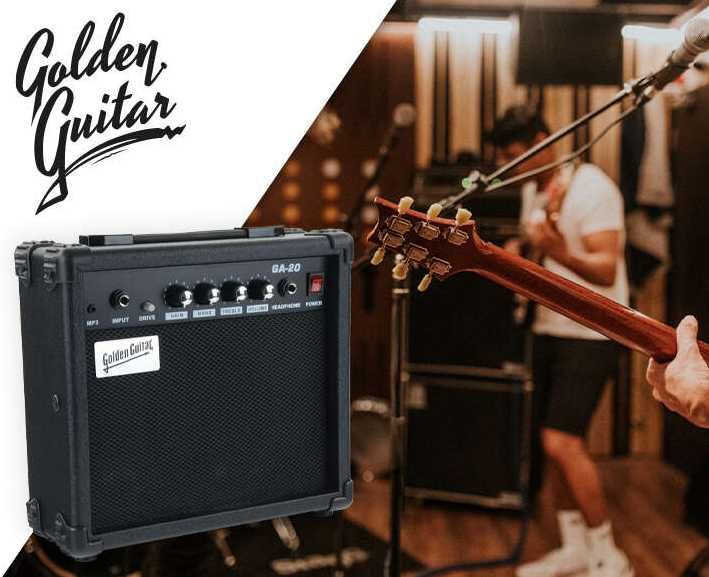 Nowy WZMACNIACZ GITAROWY Gitary Elektrycznej 20W Piecyk Mocny (-25%)