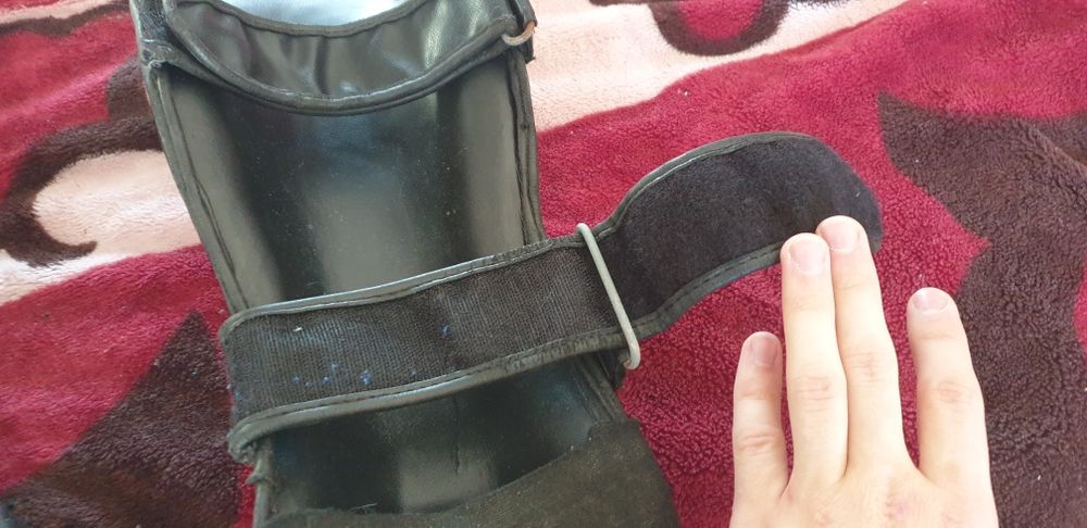 Набір броні, захист, щитки на ноги для муай-тай, кікбокс