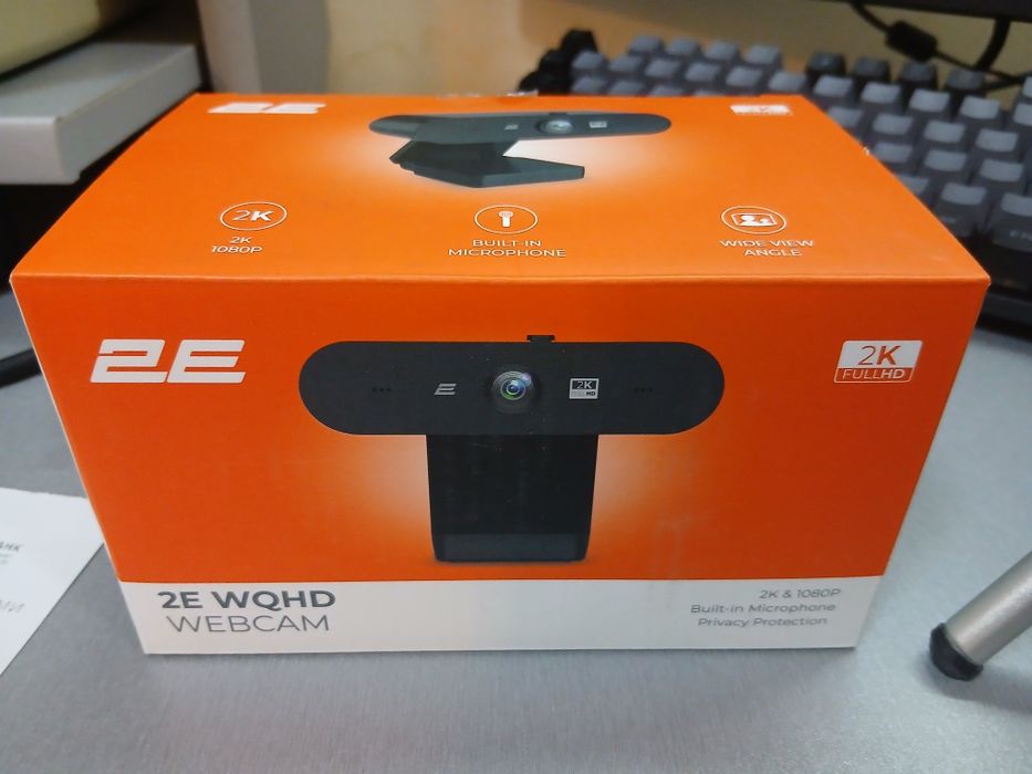 Вебкамера 2E WQHD WEBCAM